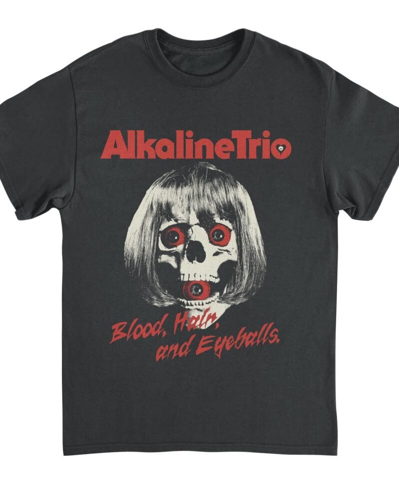 Alkaline Trio Skelly Eyes Black T-Shirt