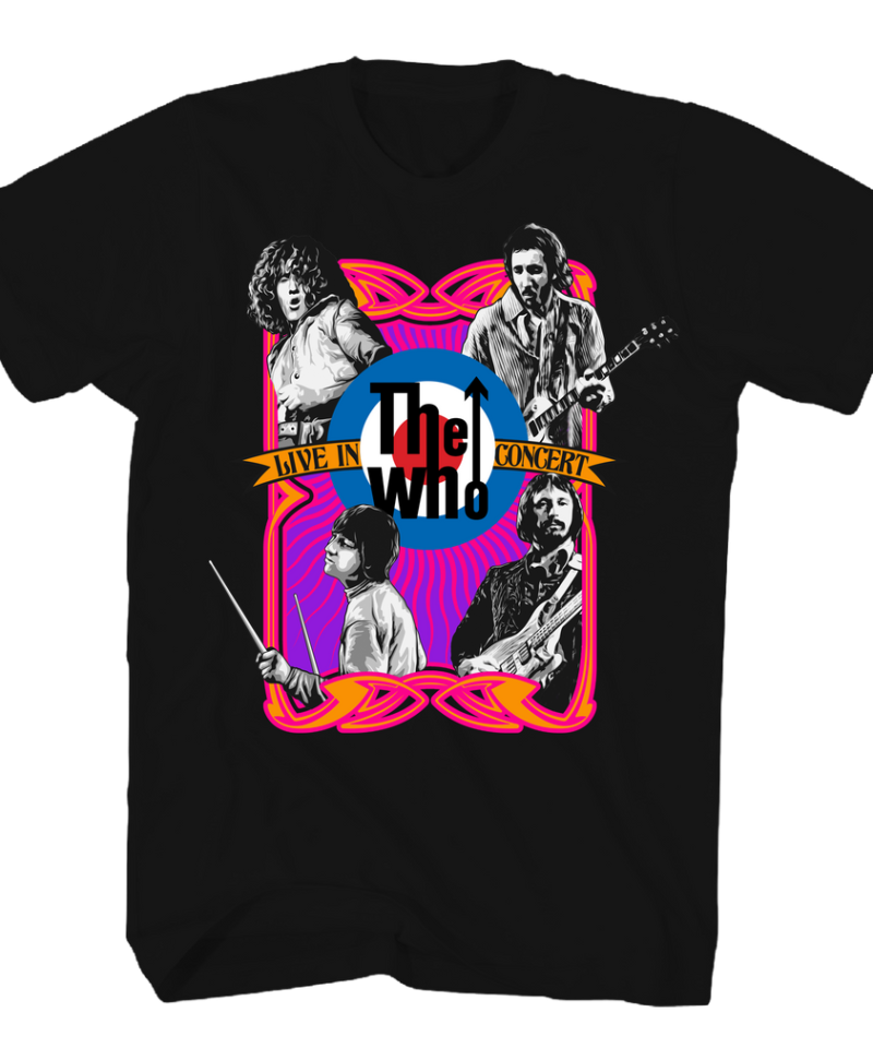 The Who Live in Concert T-Shirt