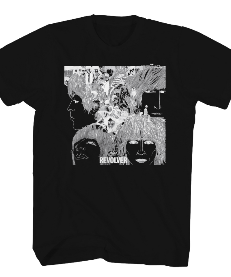 Beatles Revolver Black T-Shirt