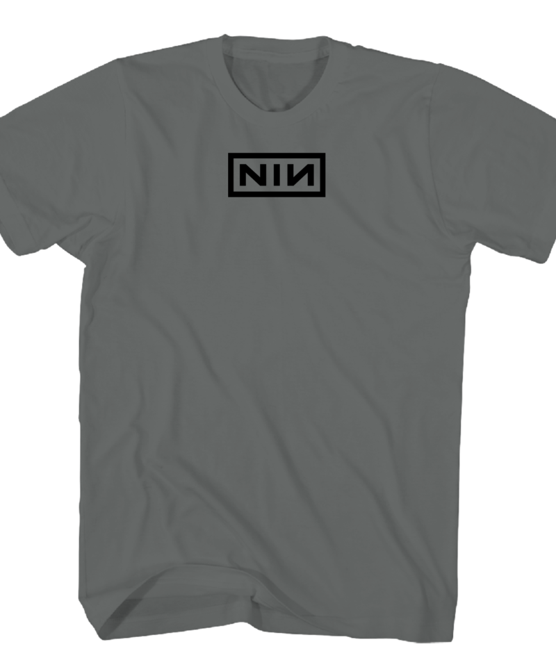 Nine Inch Nails High Density Logo Charcoal T-Shirt