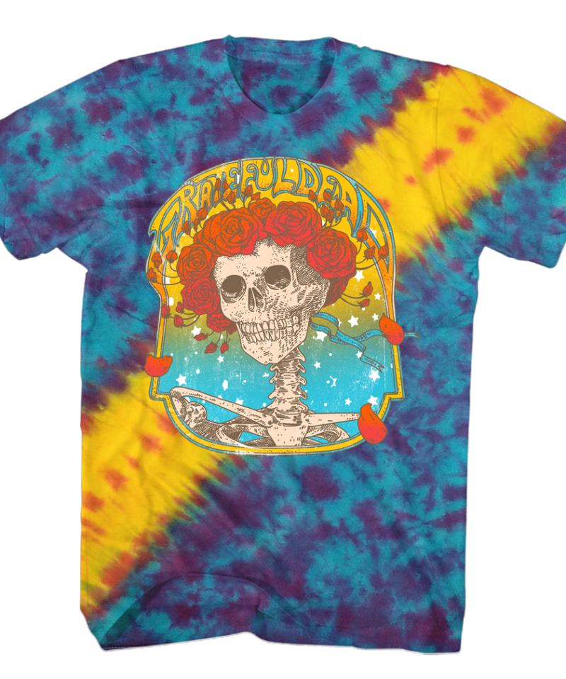 Grateful Dead Vertical Tie Dye Bertha T-Shirt