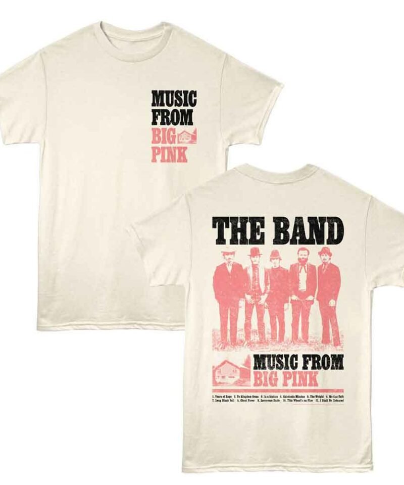 The Band Music from Big Pink 68 Natural T-Shirt