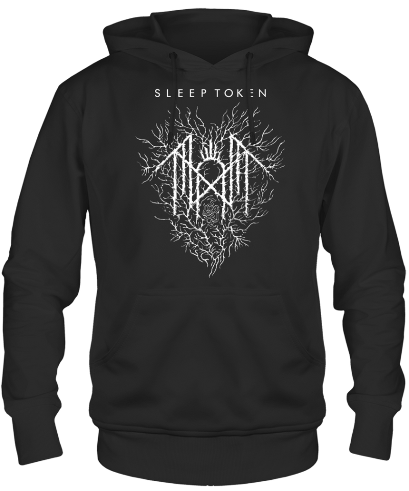 Sleep Token Depth Chart Black Hoodie Sweatshirt