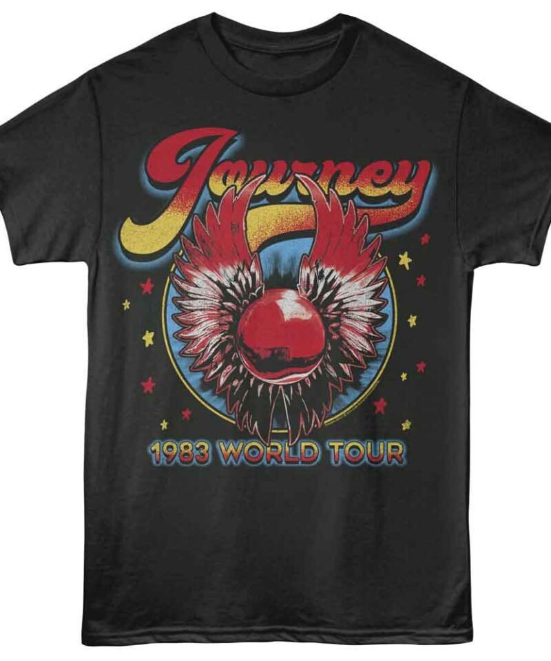 Journey 1983 World Tour Smoke T-Shirt