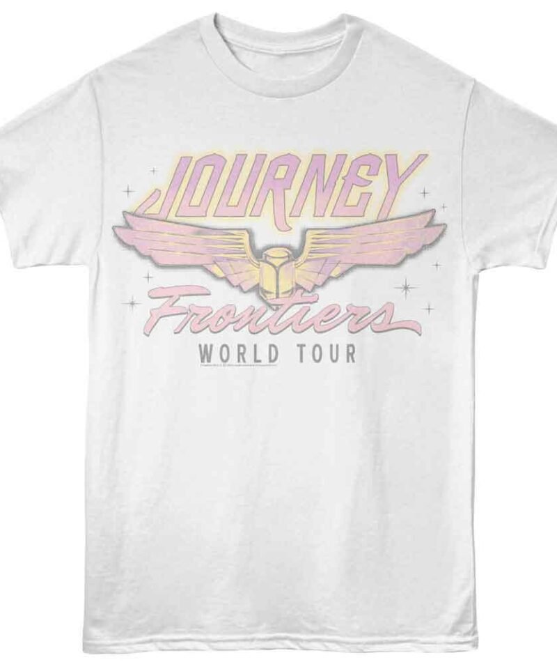 Journey Frontiers World Tour White T-Shirt