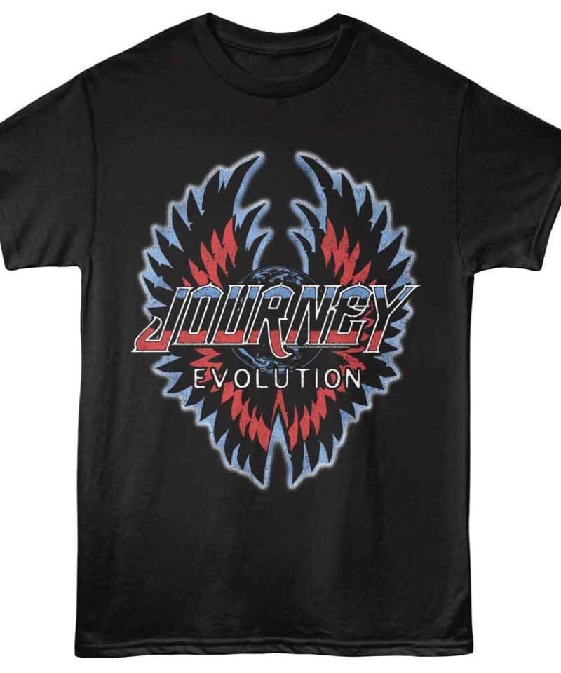 Journey Evolution Black T-Shirt