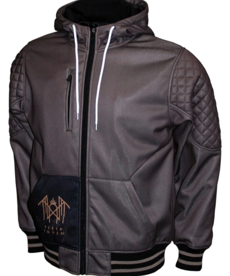Sleep Token Logo Double Knit Hoodie Jacket
