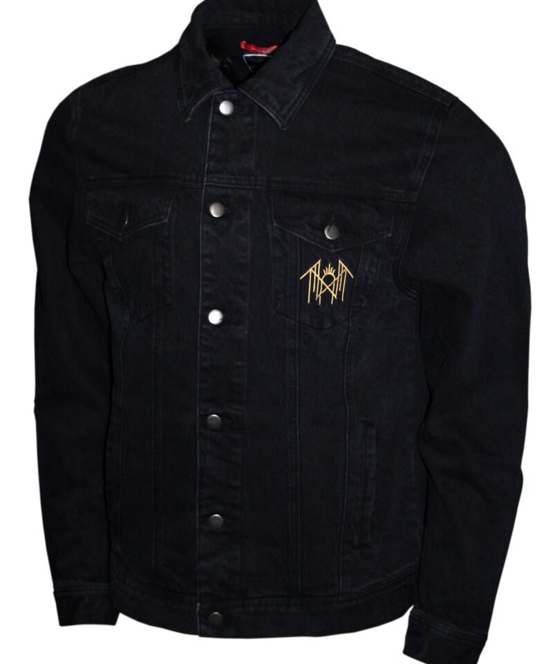 Sleep Token Black Reaper Angel Denim Jacket