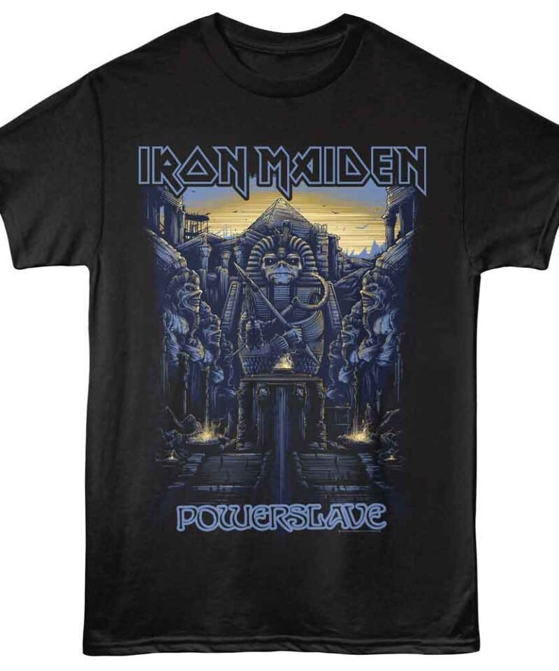 Iron Maiden Powerslave Black T-Shirt