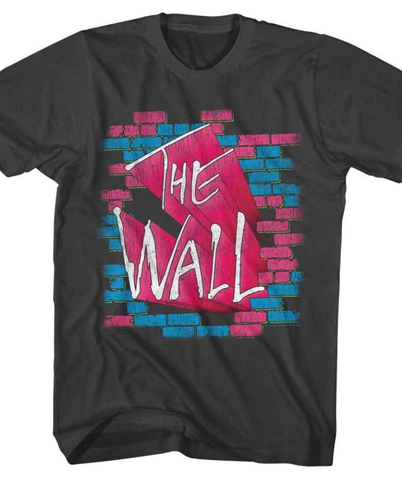 Pink Floyd the Wall Bricks Smoke T-Shirt