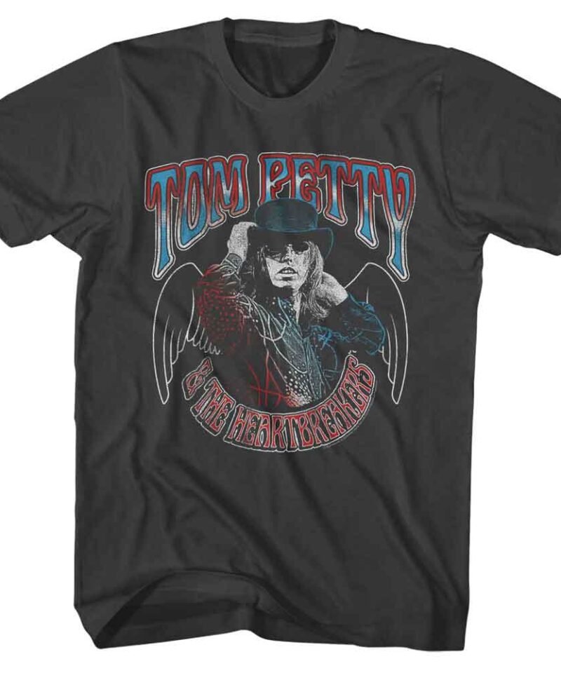 Tom Petty Americana Wings Smoke T-Shirt