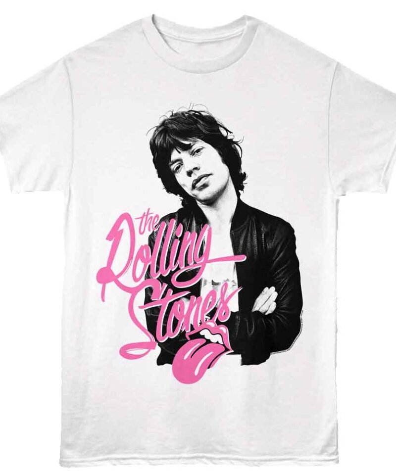 Rolling Stones Mick White T-shirt