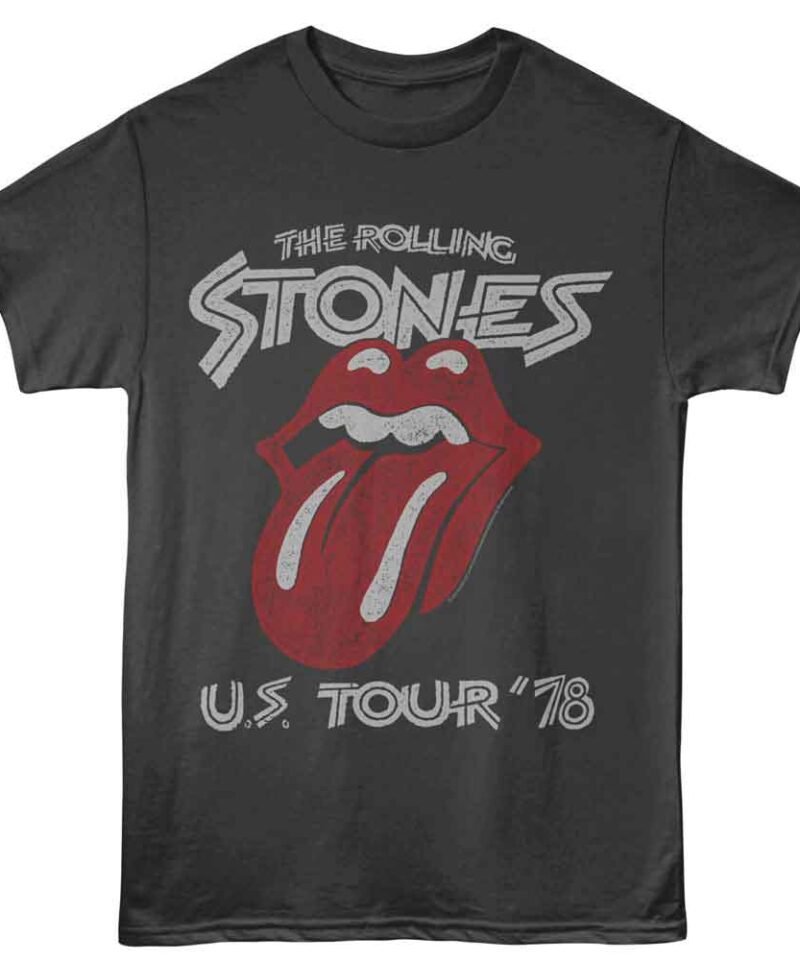 Rolling Stones Us Tour 78 Smoke T-shirt