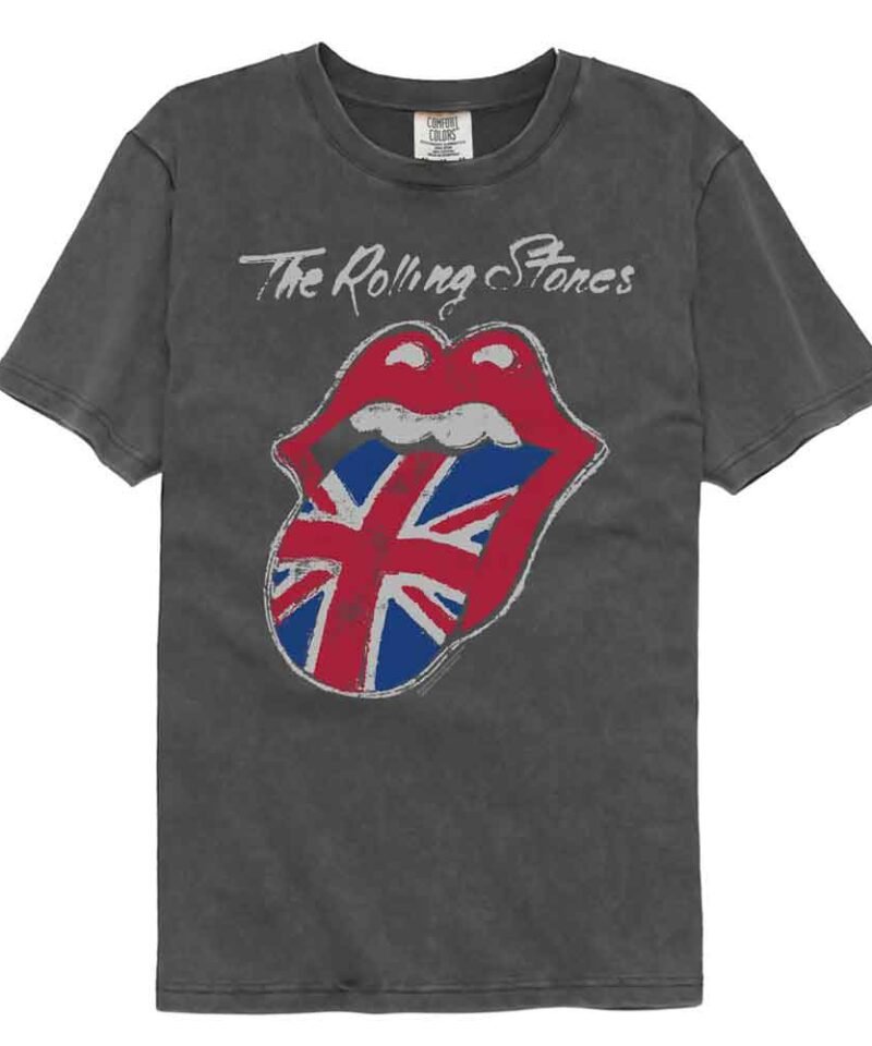 Rolling Stones Painted UK Tongue Pepper Premium Comfort Colors T-shirt