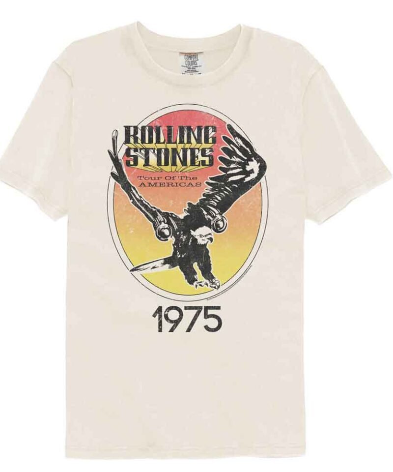 Rolling Stones Tour of the Americas Ivory Comfort Colors T-shirt