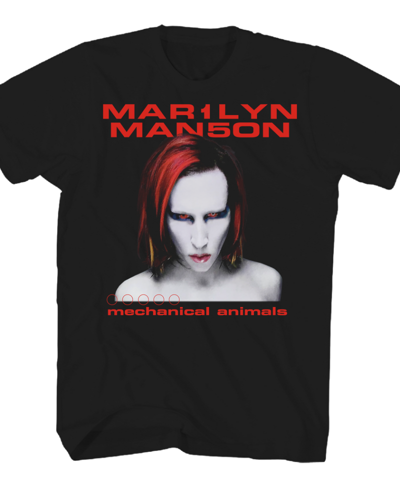 Marilyn Manson Mechanical Animals Black T-Shirt