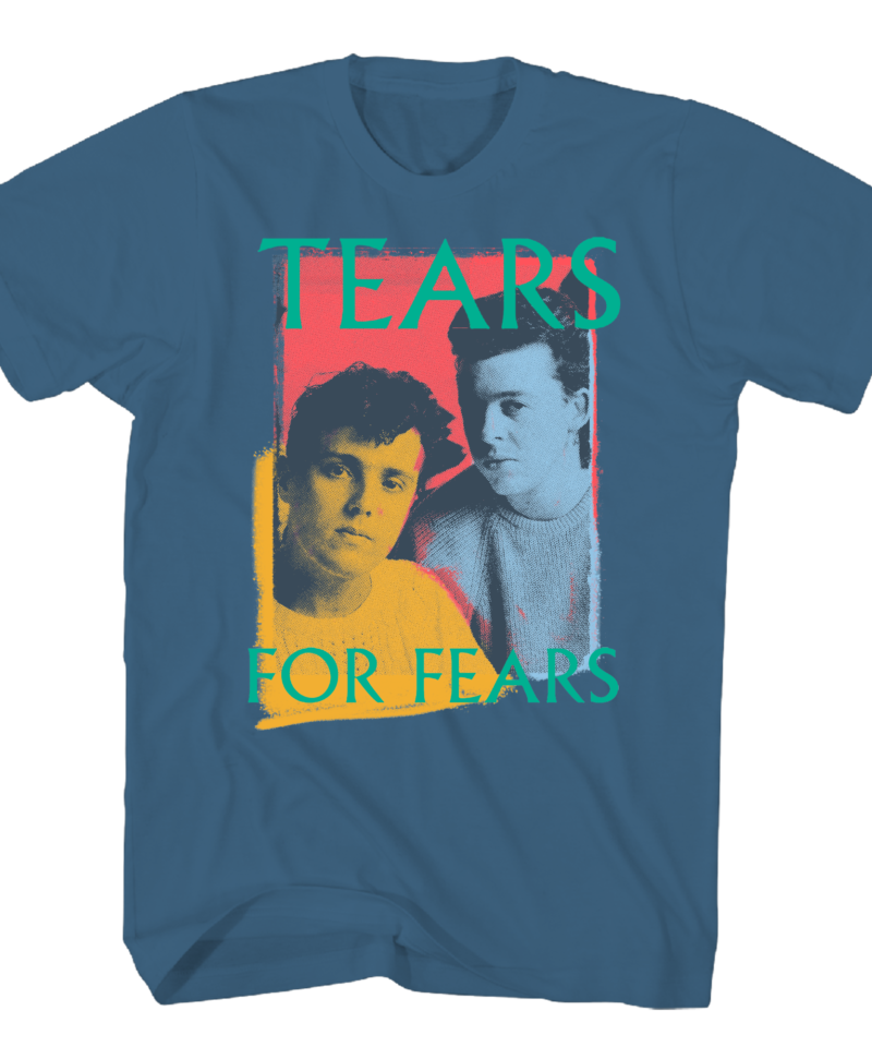 Tears For Fears Blue Photo T-Shirt