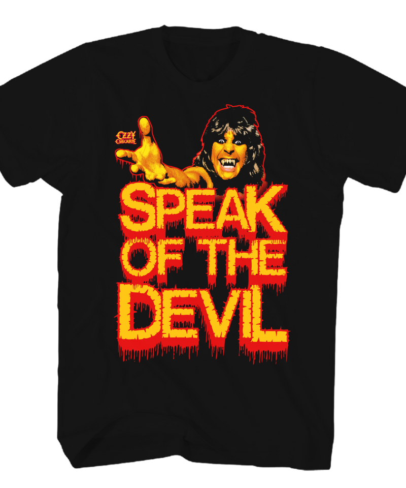 Ozzy Osborne Speak of the Devil Black T-Shirt