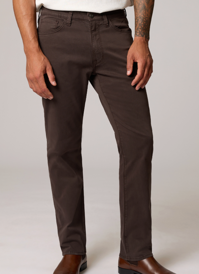 Charisma Relaxed Straight Pants- Bitter Twill