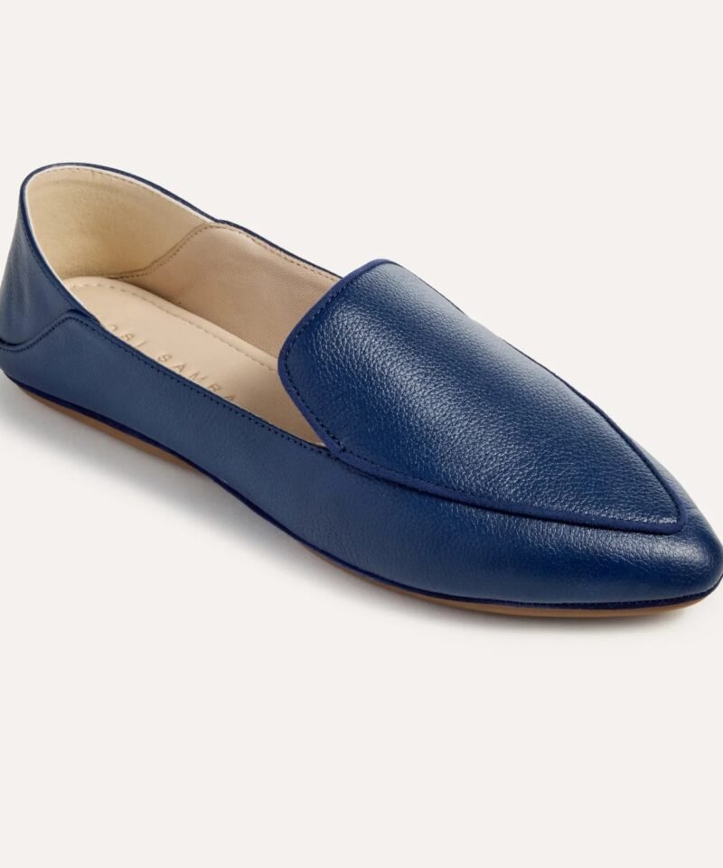 Vivina Crashback Loafer-Navy Leather